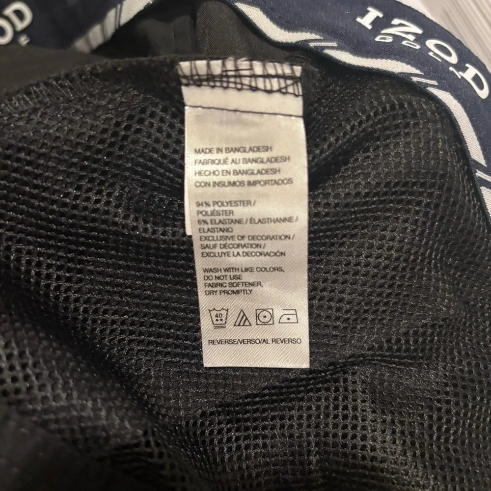 Izod Black Golf Slim Fit Sportswear Pants Size 34
